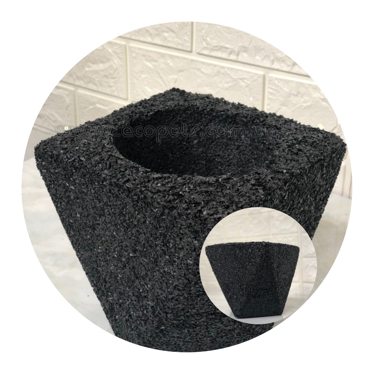 8 sides flowerpot