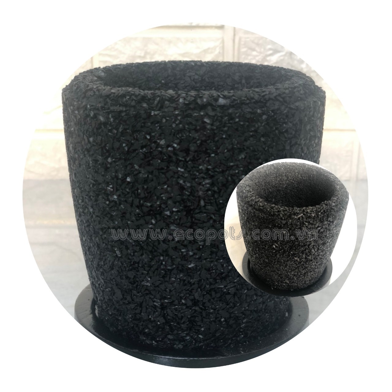Mini egg shape flower pot