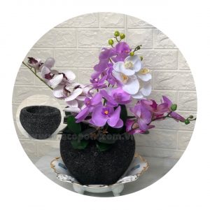 Symbol of absorbing toxic from Donghoa's flowerpot